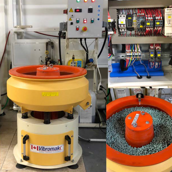 Round Vibratory Finishing machine VKO75 type