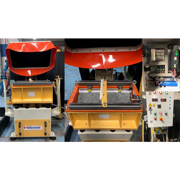 VKT 30L 3000 rpm vibratory finishing tub